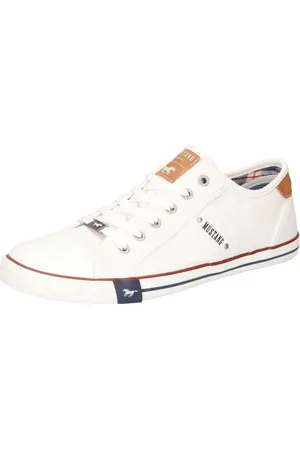 Mustang Sneakers met mustang merkembleem, vrijetijdsschoen, lage schoen, veterschoen