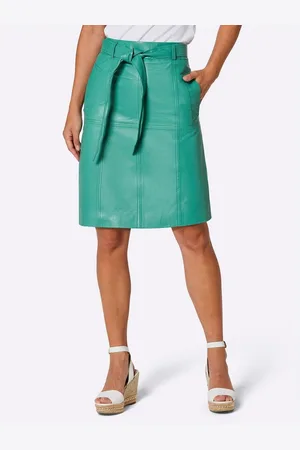 CREATION L PREMIUM Leren rok