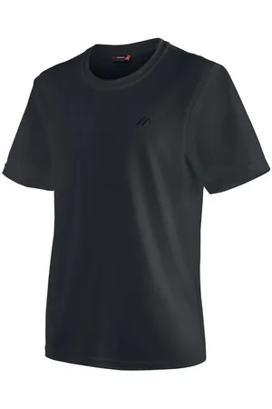 Maier Sports Functioneel shirt Walter Heren T-shirt, ronde hals pique outdoor shirt, snel drogend