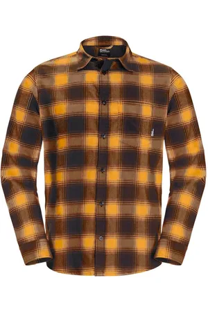 Jack Wolfskin Flanellen overhemd Wandelweg shirt M