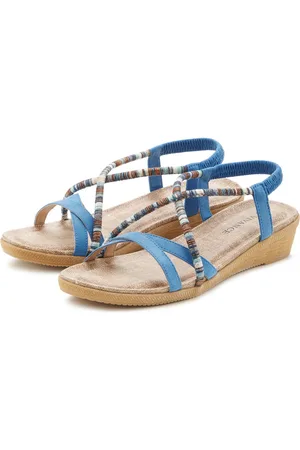 vivance collection Sandalen Zomerschoen met subtiele sierdetails, sandaal, zomerschoen vegan