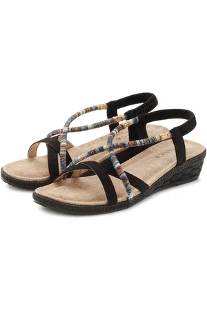 vivance collection Sandalen Zomerschoen met subtiele sierdetails, sandaal, zomerschoen vegan
