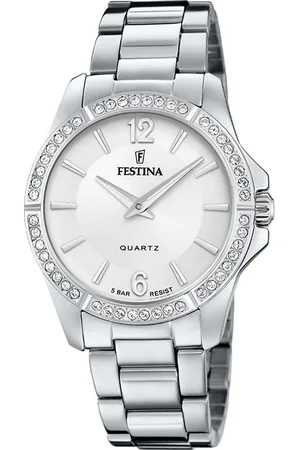 Festina Kwartshorloge Mademoiselle Horloge, dameshorloge, stalen armband