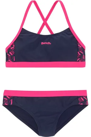 Bench Bustierbikini met geometrische gedessineerde inzetten