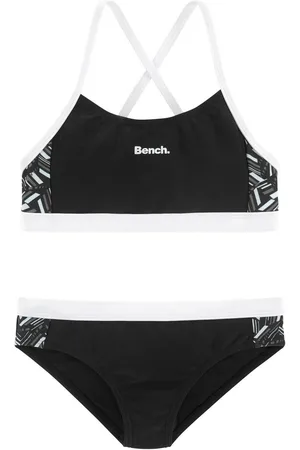 Bench Bustierbikini met geometrische gedessineerde inzetten