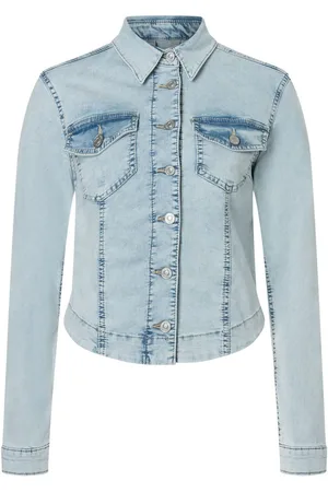 Mac Jeansjack RICH JACKET van lichte, zomerse denimkwaliteit met hoog katoenpercentage