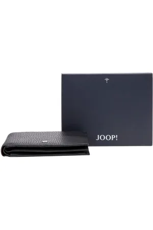 JOOP! Portemonnee Cardona minos billfold h14 met beslag van zilverkleurig metaal