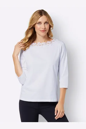 Classic Basics Shirt met 3/4-mouwen (1-delig)
