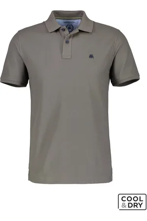 Lerros Poloshirt klassieke polostijl in *Cool & Dry* piquékwaliteit