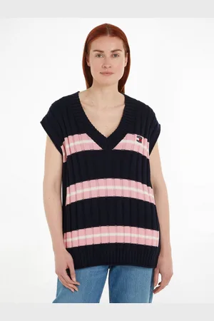 Tommy Hilfiger Trui met V-hals TJW STRIPE V-NECK VEST
