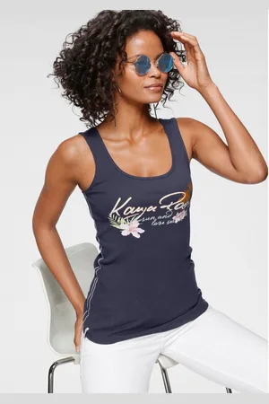 KangaROOS Tanktop met elegante frontprint