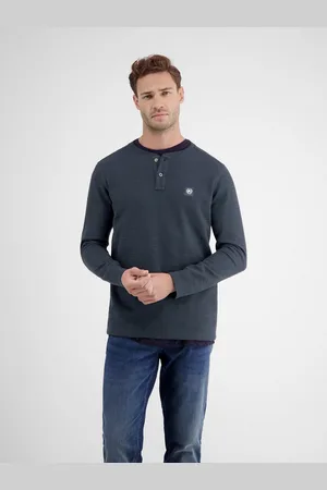 Lerros Henleyshirt serafinoshirt voor heren