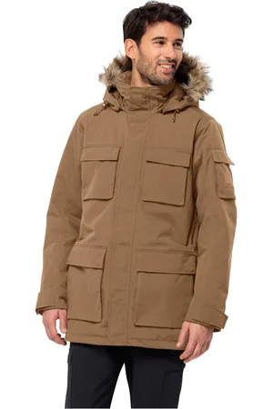 Jack Wolfskin Parka GLACIER CANYON PARKA met kunstvezelvulling