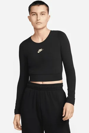 Nike Shirt met lange mouwen W NSW LS CROP TOP DNC