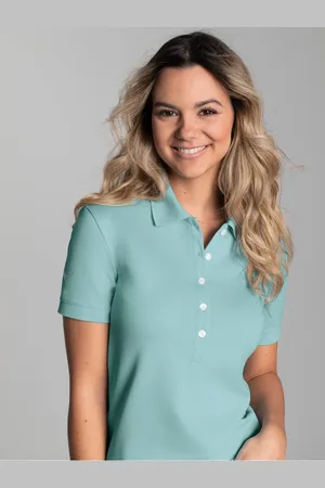 Trigema Poloshirt poloshirt met kristallen (1-delig)