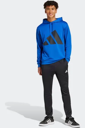 adidas Trainingspak M BL FT HD TS van zacht french-terry materiaal, hoodie (2-delig)