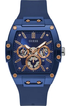 Guess Multifunctioneel horloge Phoenix Horloge, quartz, herenhorloge, analoog, siliconen band