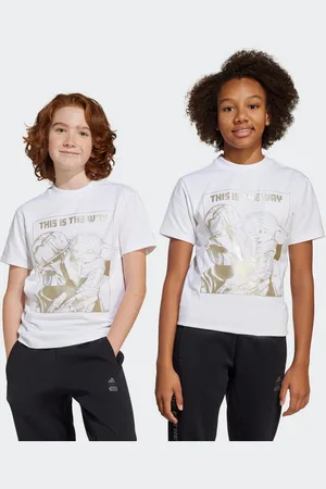 adidas T-shirt J SW MNDO GFX T