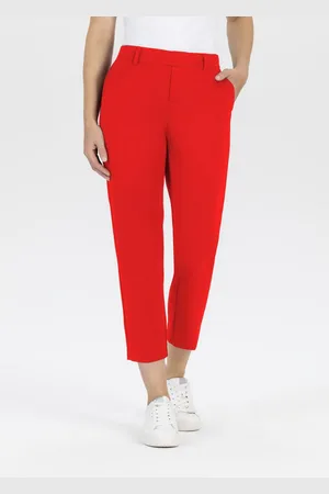 STEHMANN Stoffen broek met elastische taille