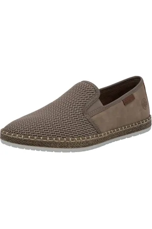 Rieker Espadrilles Slipper, strand schoen, zomerschoen met stretchinzetten