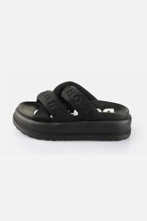 Buffalo Slippers PALMA CROSS vegan