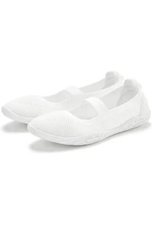 Lascana Sneaker-ballerina’s Vrijetijdsschoen, slipper, lage schoen, slip-on sneaker superlicht VEGAN