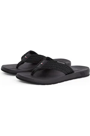Tommy Hilfiger Teenslippers MOLDED HILFIGER WEB BEACH SANDAL