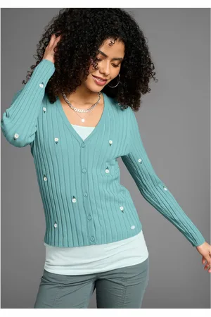 KangaROOS Cardigan met bloemborduursel