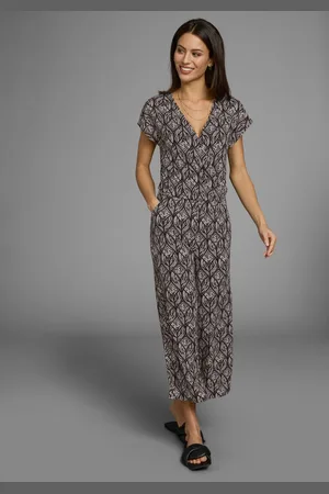 Laura Scott Jumpsuit met geometrisch patroon - nieuwe collectie