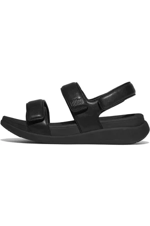 FitFlop Sandalen F-MODE GO , wig sandaal, klittenbandschoen, zomerschoen met uitstekende demping
