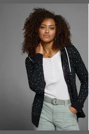 KangaROOS Capuchonsweatvest met sportieve minimal-print