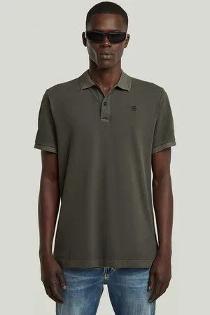 G-Star Poloshirt Dunda slim fit Logo-embossing op de borst