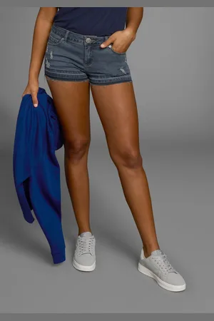 KangaROOS Jeansshort korte broek, met destroyed-effecten, lage taille