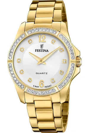 Festina Kwartshorloge Mademoiselle Horloge, dameshorloge, stalen armband