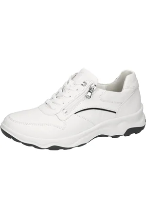 Waldläufer Sneakers H-max , halfschoen, veterschoen met zijrits, h-breedte