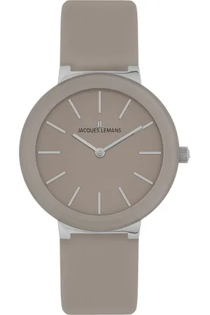 Jacques Lemans Kwartshorloge Monaco, 42-9C Polshorloge, dameshorloge, crystexglas, leren armband