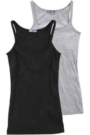 AJC Lange top in basic model in een set van 2 (Set van 2)