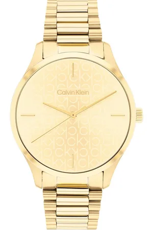 Calvin Klein Kwartshorloge Iconic Polshorloge, dameshorloge, mineraalglas, roestvrijstalen armband