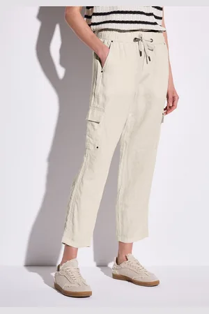 Street one Linnen broek Style Bonny in cargo-look