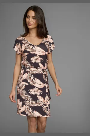 Laura Scott Zomerjurk met zomerse alloverprint, incl. bindband - nieuwe collectie