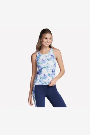 Skechers Tanktop BLUE SEASCAPE FLORAL