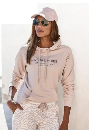 Lascana Hoodie met kangoeroezak, loungepak