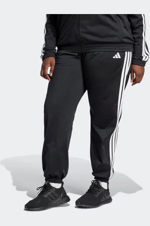 adidas Sportbroek W 3S TP TRIC drie-strepen trainingsbroek van tricotstof, trackpants (1-delig)
