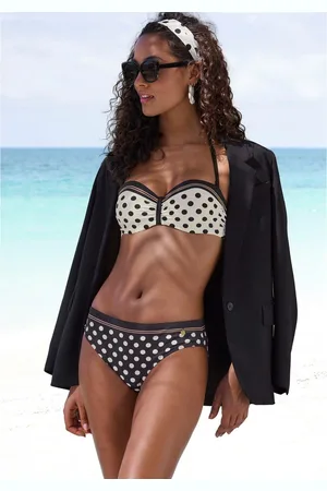 Lascana Beugelbikini met schattige stippen
