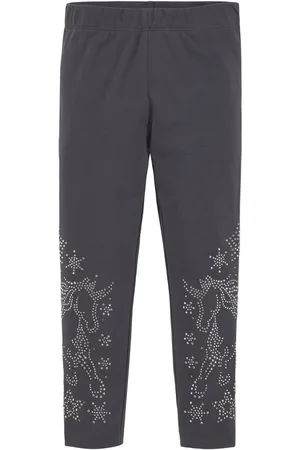Kidsworld Legging Strass versierd met glitters, paard