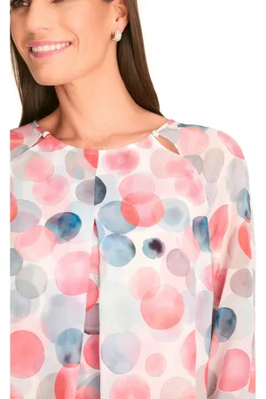 Hermann Lange Gedessineerde blouse