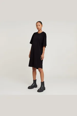 G-Star Shirtjurk Saddle sl loose t dress wmn