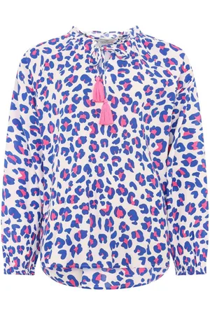 Zwillingsherz Blouse zonder sluiting "Kleurige Leeuw"