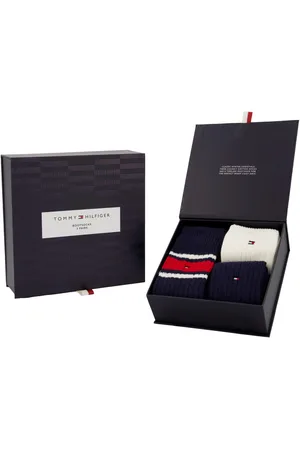 Tommy Hilfiger Sokken met stijlvol logo (3 paar, Set van 3)