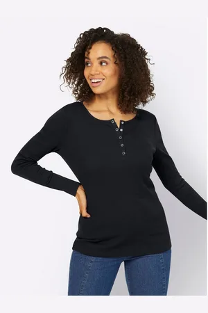 Heine Shirt met lange mouwen Shirt (1-delig)